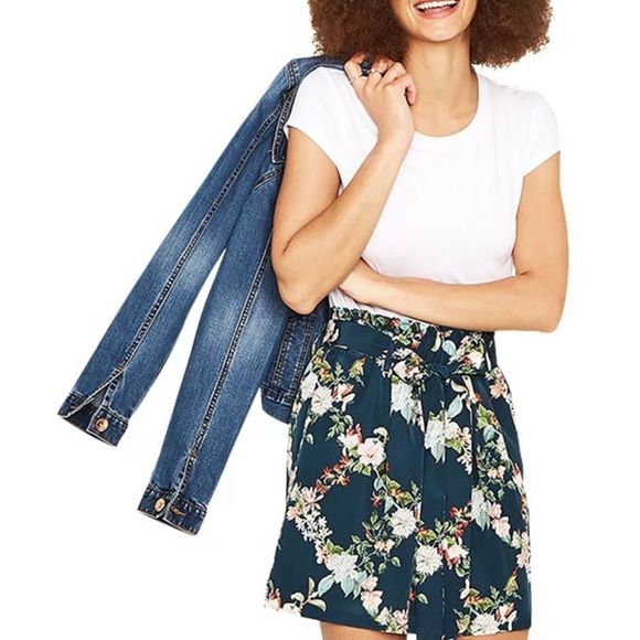 Oasis Fitzwilliam Paperbag A-Line Skirt - Picture 11 of 12